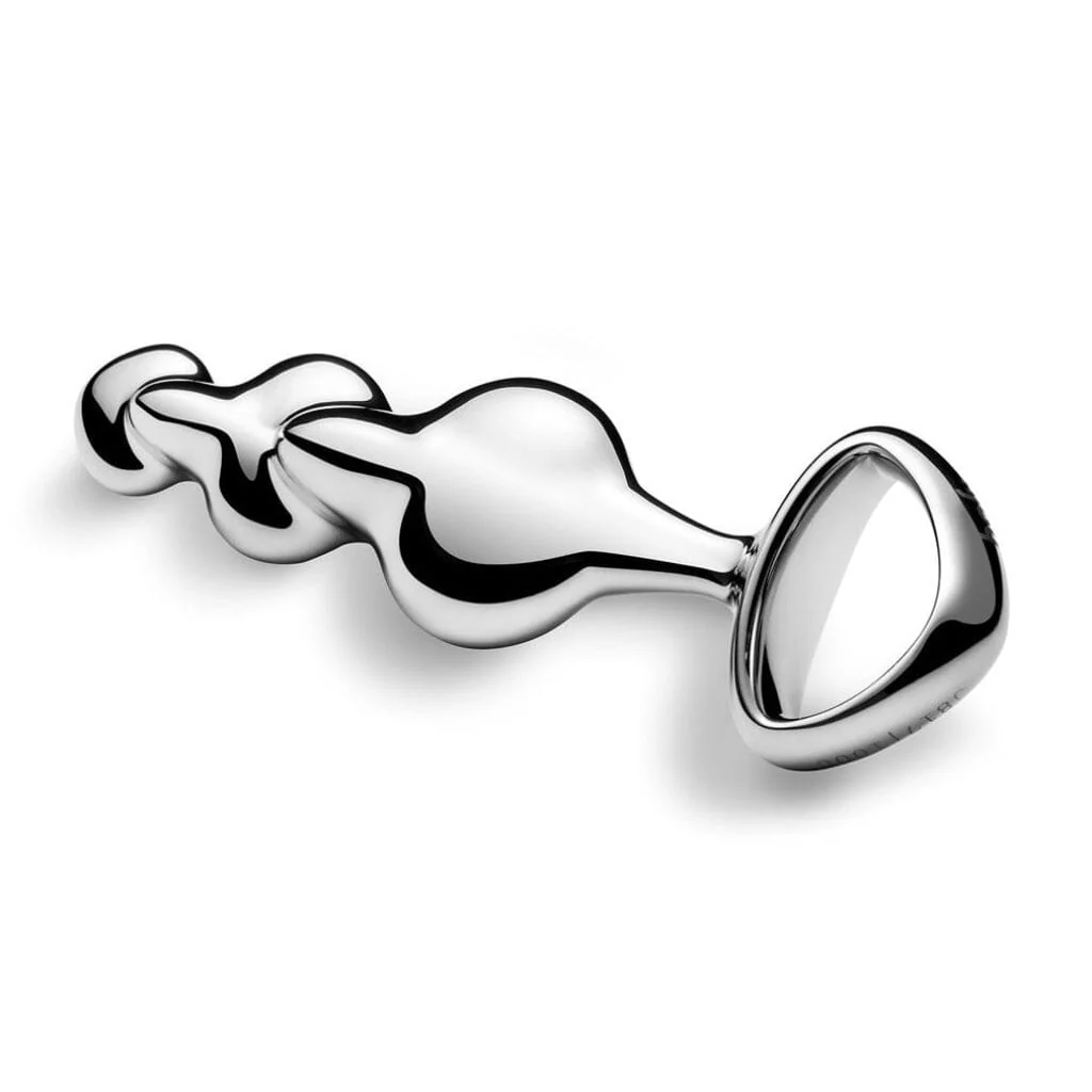 Njoy Disco Beaded Dildo 316 Stainless Steel - Image 4