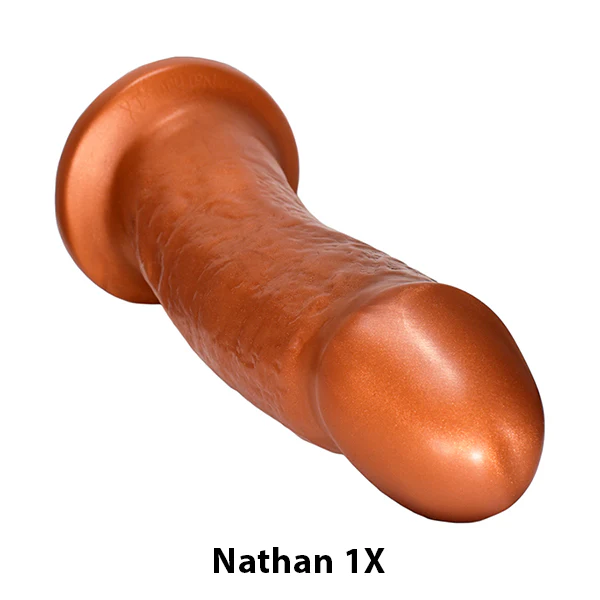 SquarePegToys® Nathan Harness - Suction Cup, SuperSoft Silicone Dildo - Image 5
